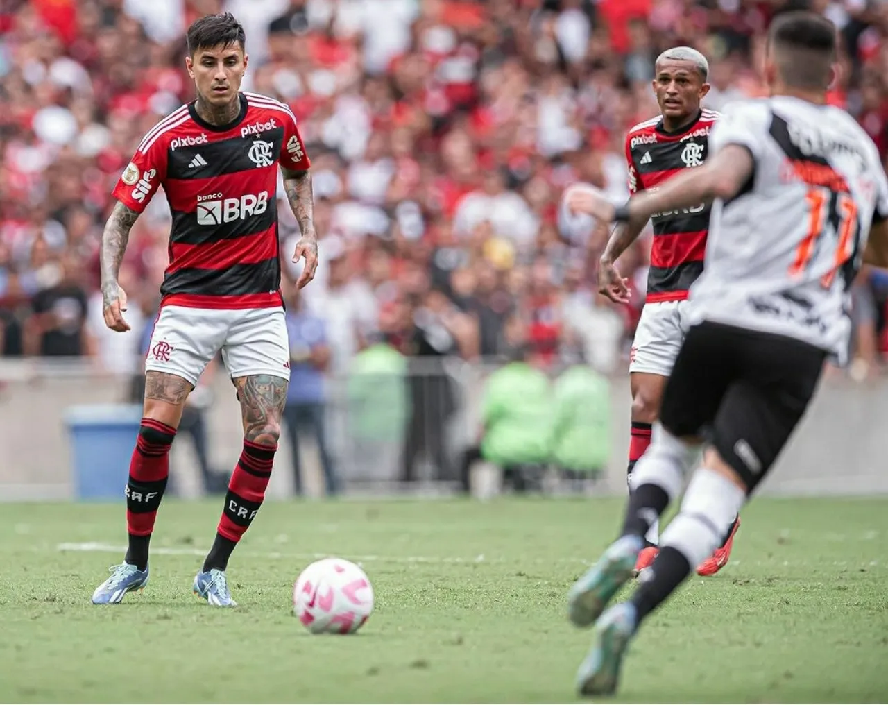 Flamengo vs. Vasco da Gama: Erick Pulgar ganó el duelo de chilenos ante Gary Medel - El portal Deportivo