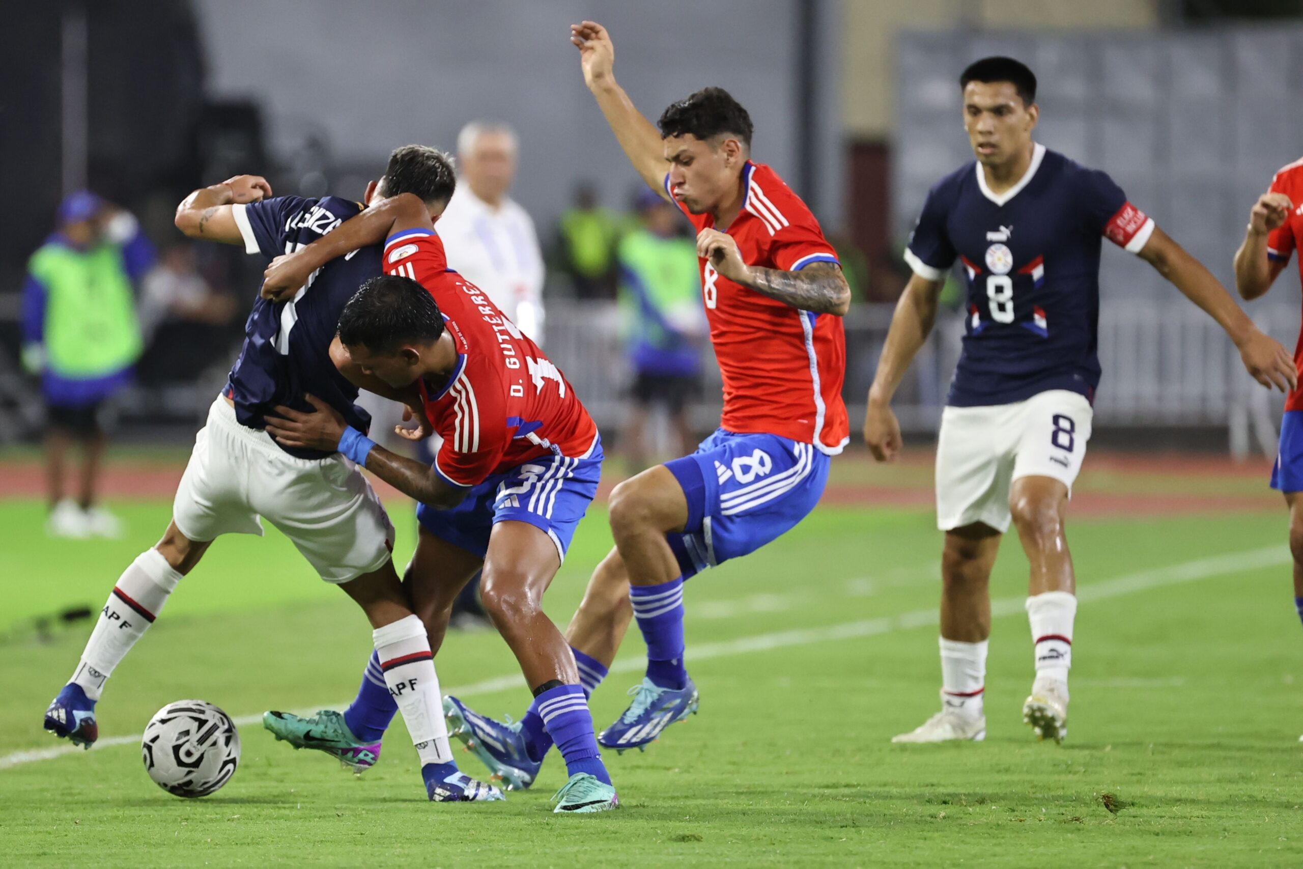 La Roja Sub 23 cerró el Preolímpico con un triunfo ante Paraguay. FOTO: CONMEBOL